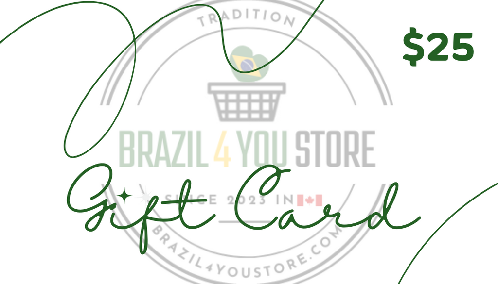Vale-presente (Gift card) - Brazil 4 You Store
