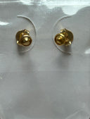 Earrings (Apple) 18K gold plated - Kids/ Toddlers -