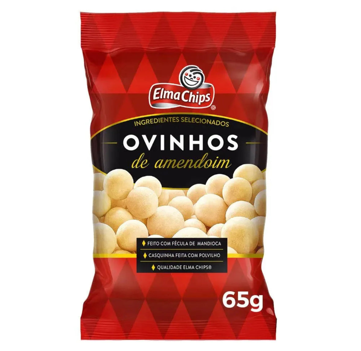 Ovinho de amendoim ao forno Elma Chips - 65g