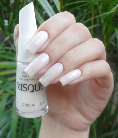 Esmalte de unha Cintilante/Cristal (Risque) - 8 ml