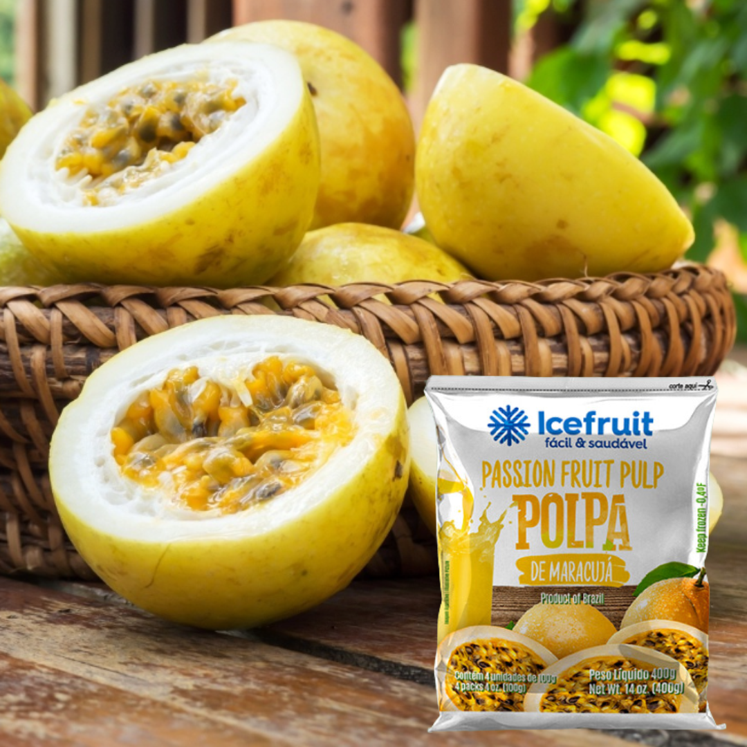 Passion Fruit Pulp without seeds (Ice Fruit) - 400g