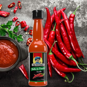 Red Pepper sauce (Da terrinha) - 150 ml