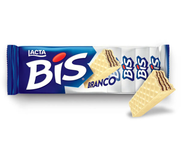 BIS, chocolate branco (Lacta) - 140g