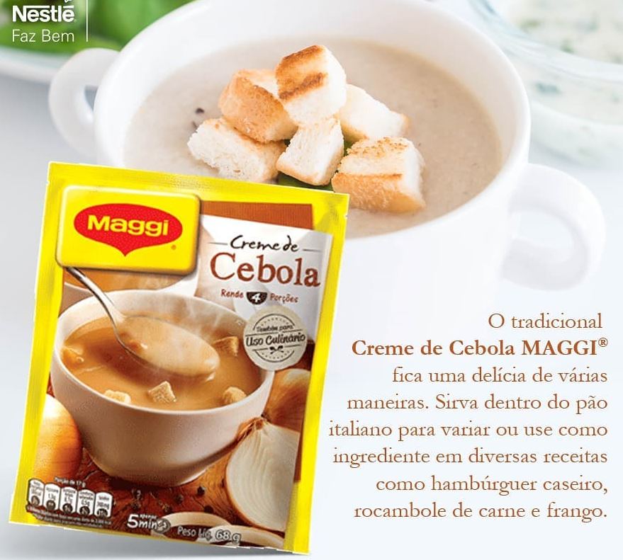 Creme de Cebola (Onion soup) - Maggi