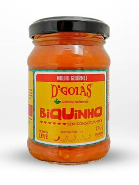 D´GOIAIS - Molho Gourmet Biquinho - 170G