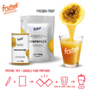 Polpa de maracujá (passion fruit pulp) - Frutae - 400g (4 x 100g)