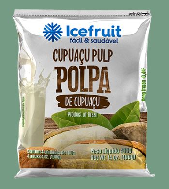 Polpa de Cupuaçu (Cupuacu pulp) - 400g - Ice Fruit