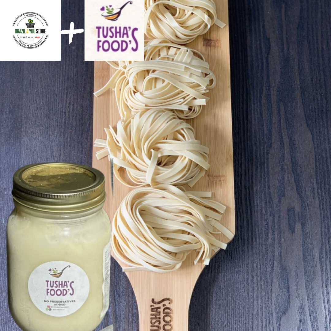 Tusha's - Fettuccine 500gr + Molho Alfredo 450gr