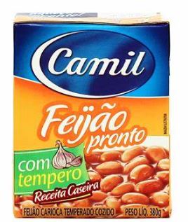 Feijão Pronto Carioca (Camil) - vários tipos e tamanhos a escolher