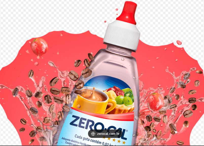 Adoçante (liquid sweetener) - Zero Cal - 100ml